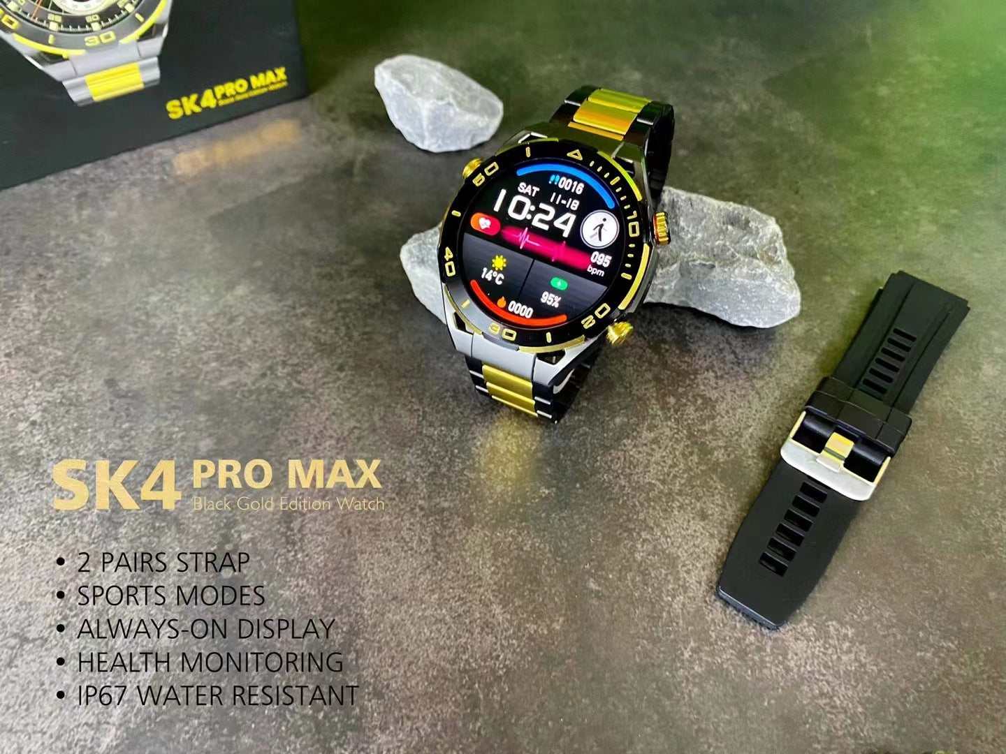 Smart Sports Watch Bluetooth Calling Large Screen