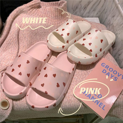 Women's Fashion Platform Slippers Home Slippers